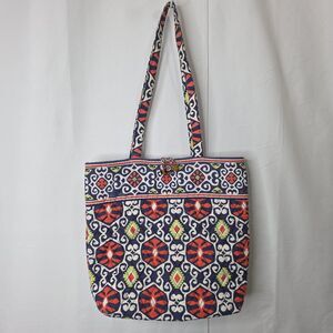 Vera Bradley Sunny Valley Toggle Clasp Tote Shoulder Bag Handbag Purse Retired